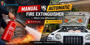 Read more about the article Manual vs Automatic Fire Extinguisher: What’s the Difference and Which One Do You Need?